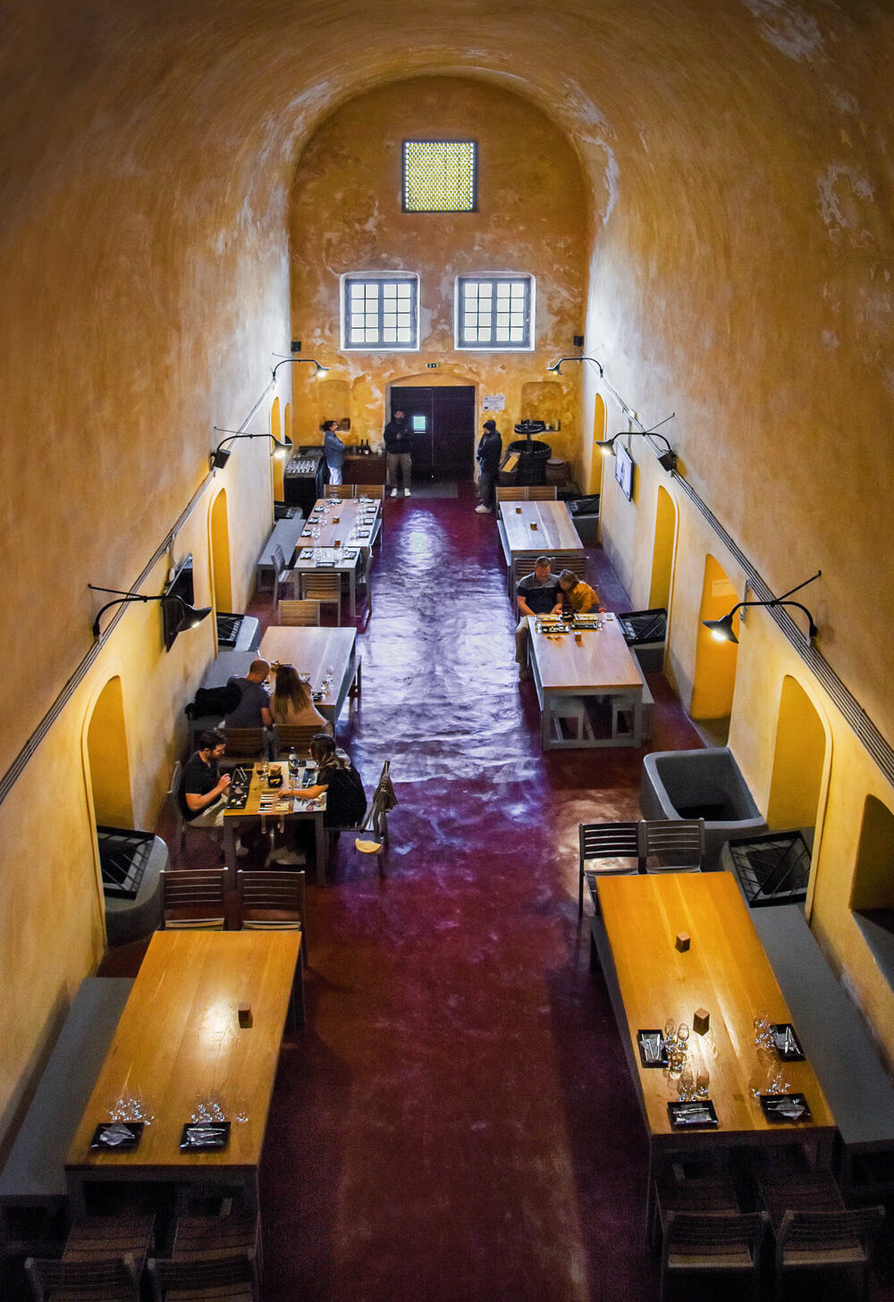 Santorini Private Wine Tasting with Dinner at Venetsanos Winery