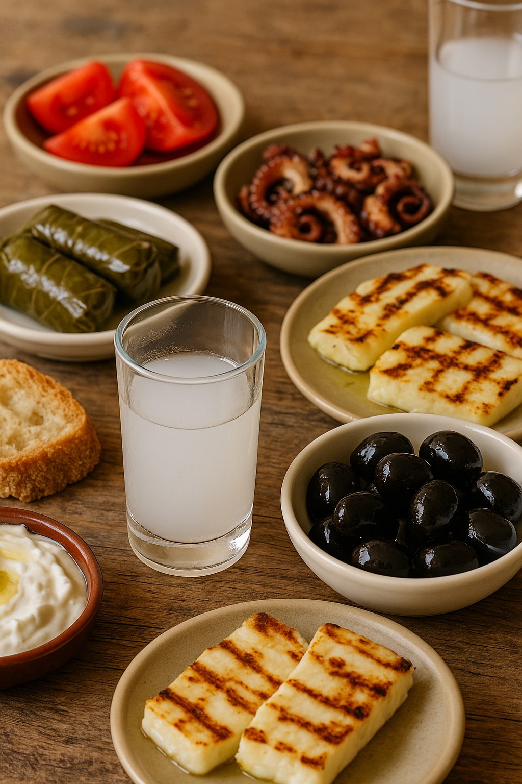 Greek Spirits & Meze Experience