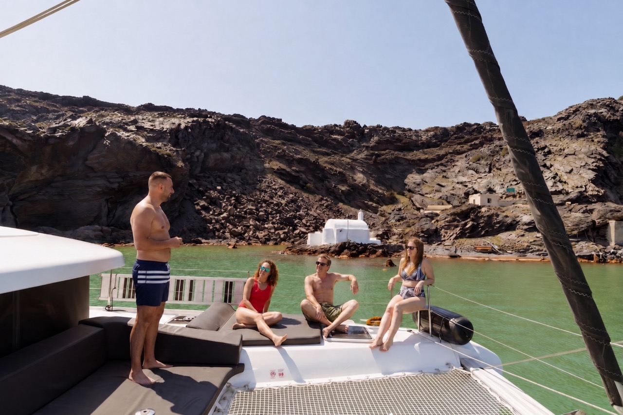 Catamaran Semi-Private Daytime Joy Cruise with BBQ Meal & Drinks (No Transfers)