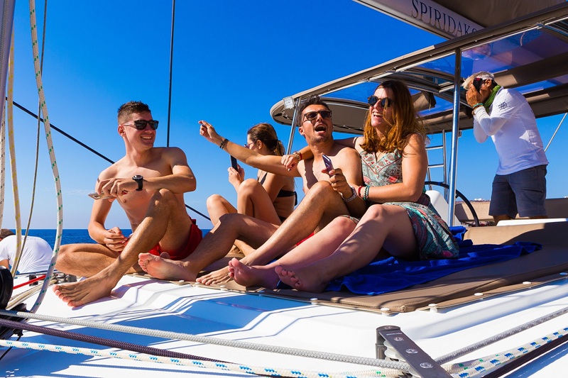 Catamaran Semi-Private Daytime Standard Cruise with BBQ, Drinks & Transfers