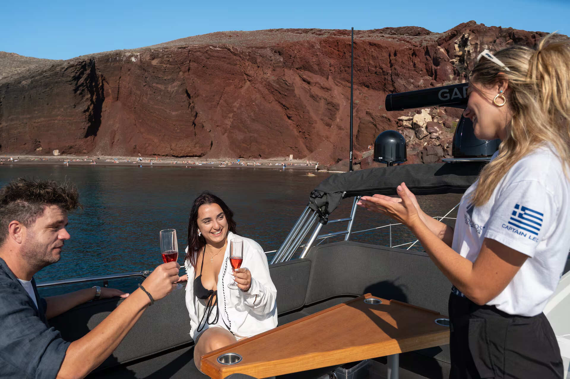 Private Targa Motor Yacht Half Day Daytime Cruise with BBQ, Open Bar & Transfers