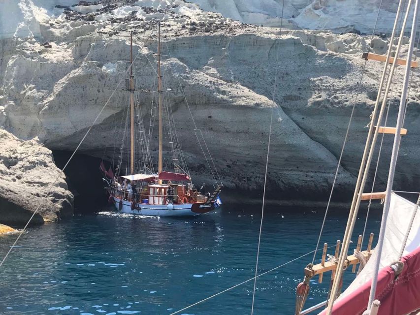 Traditional Boat Cruise to Glaronisia, Sarakiniko, Sykia Cave & Kleftiko