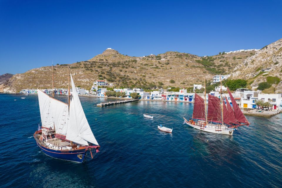 Traditional Boat Cruise to Glaronisia, Sarakiniko, Sykia Cave & Kleftiko