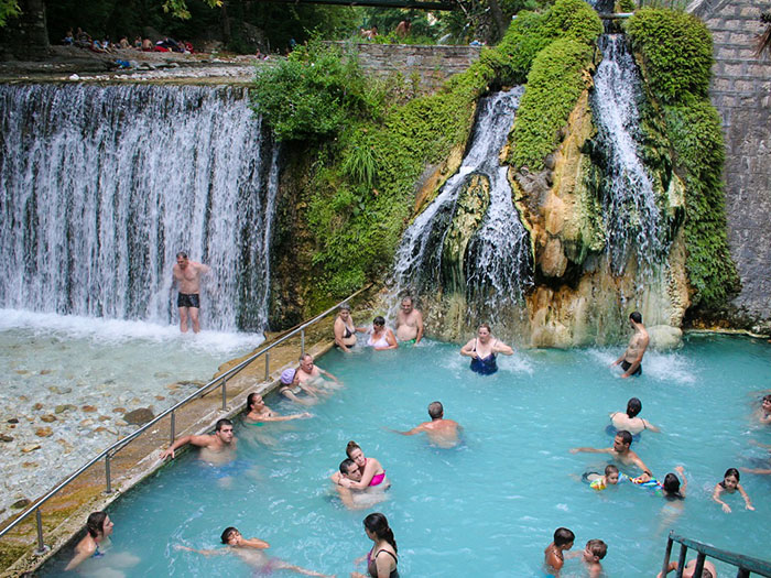 From Thessaloniki: Pozar Thermal Springs and Edessa