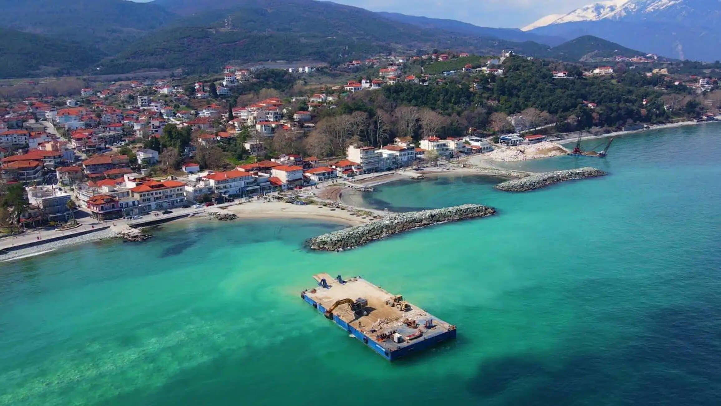 From Thessaloniki:Platamonas Beach-Panteleimonas Village