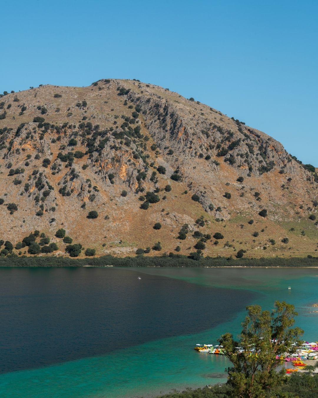 A Day at Lake Kournas and the Springs of Argyroupoli
