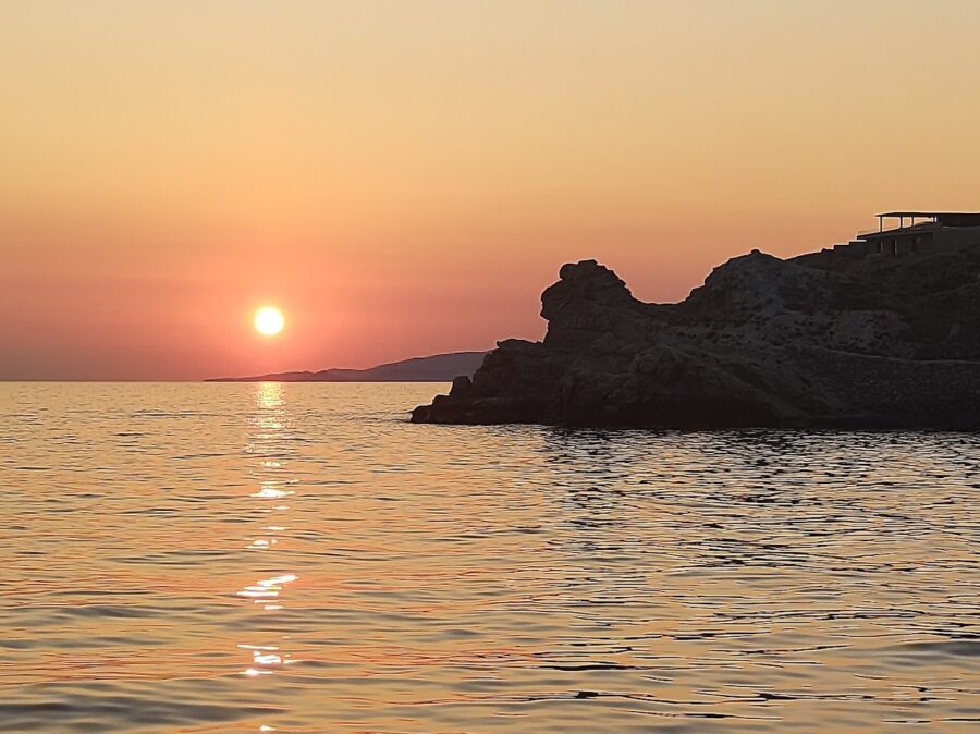 Sunset in Mykonos